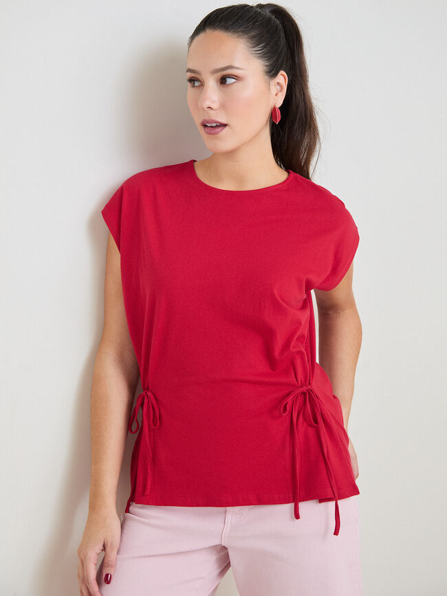 CAMISETA LAZOS Rojo
