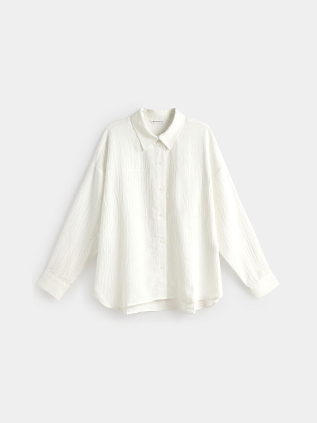 CAMISA RÚSTICA Blanco Optico