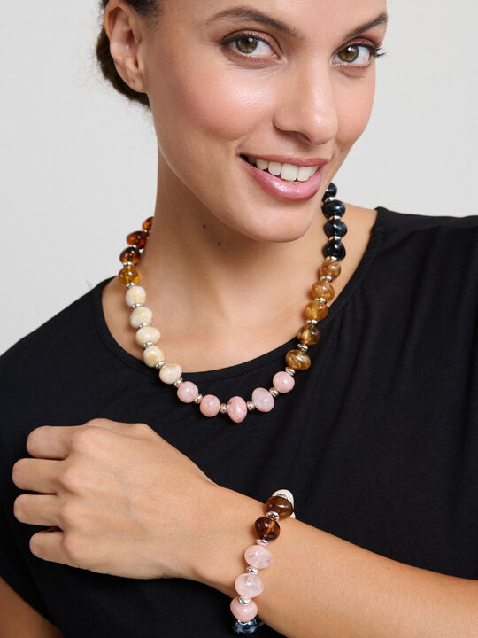 PACK COLLAR Y PULSERA BOLAS Multicolor image number null