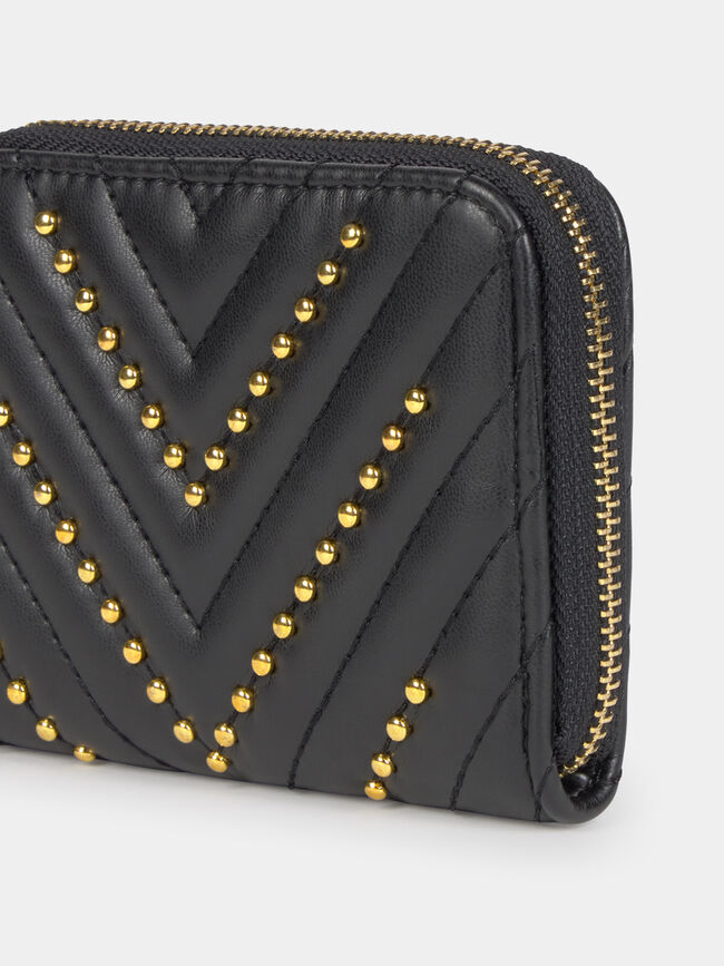 CARTERA TACHAS Negro