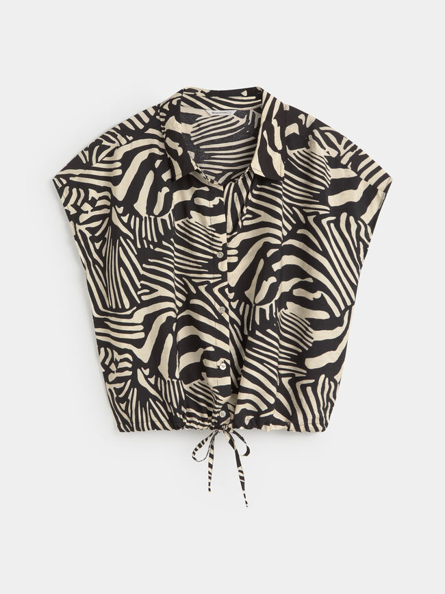 CAMISA BAJO TUNEL Negro