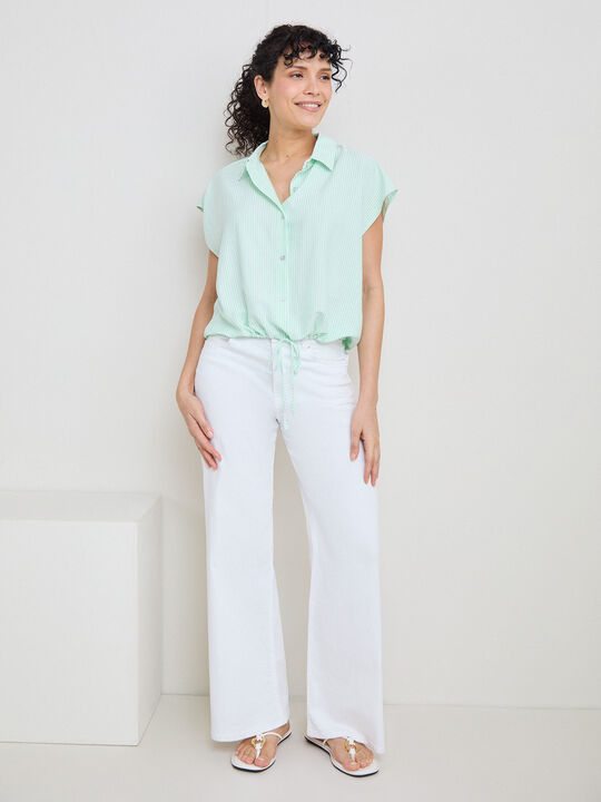 CAMISERO GOMA BAJO Verde Laguna image number null