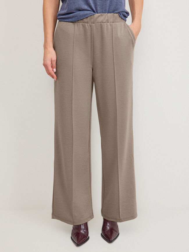 PANTAL&Oacute;N TWILL EL&Aacute;STICO NERVIO Beige