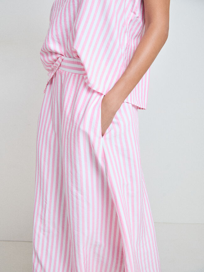 FALDA ESTAMPADA Rosa