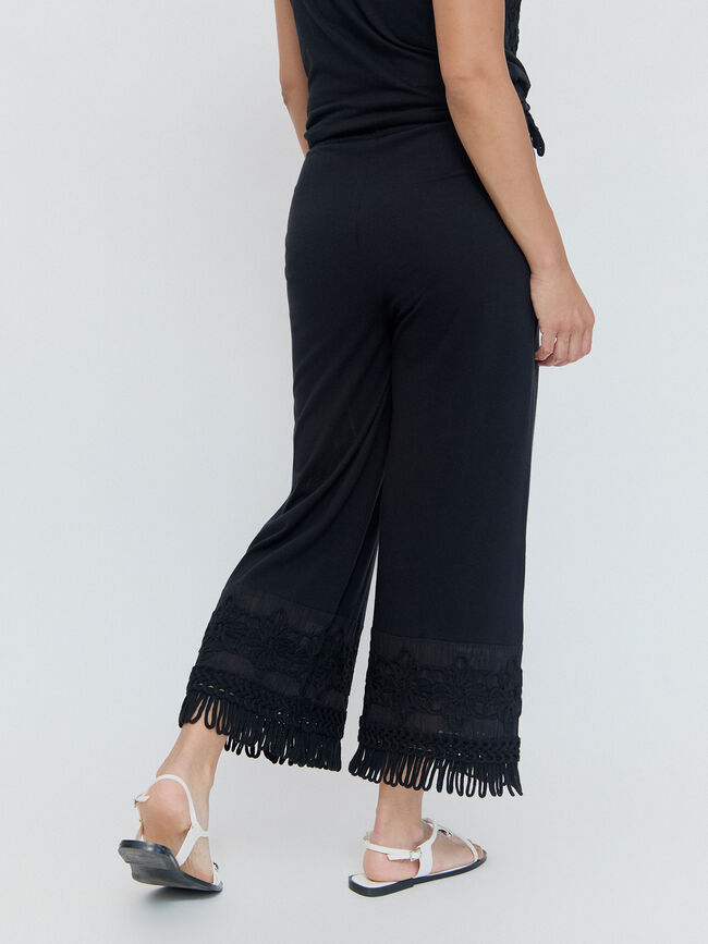 TOP FLECOS Negro