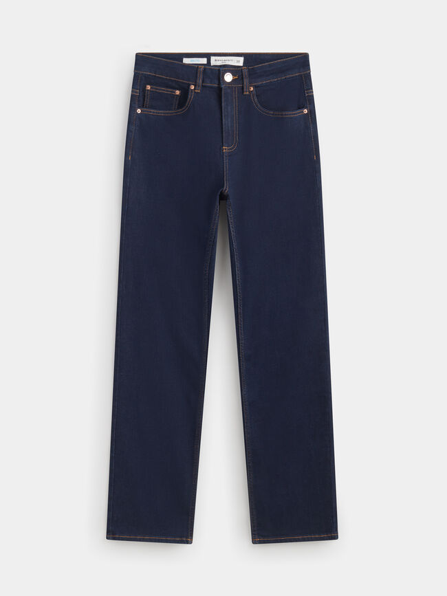 Vaquero recto Rinse Wash