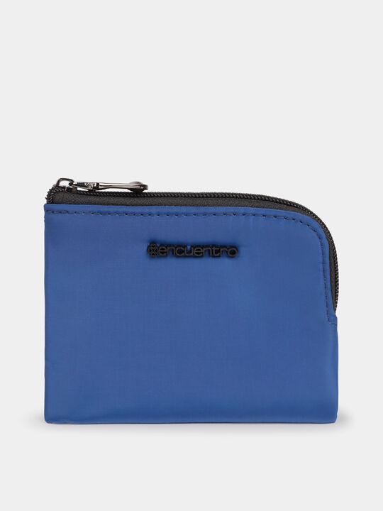 MONEDERO CURVO Azul Marino image number null
