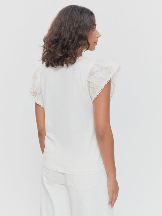 CAMISETA BIMATERIA VOLANTES Crudo image number null