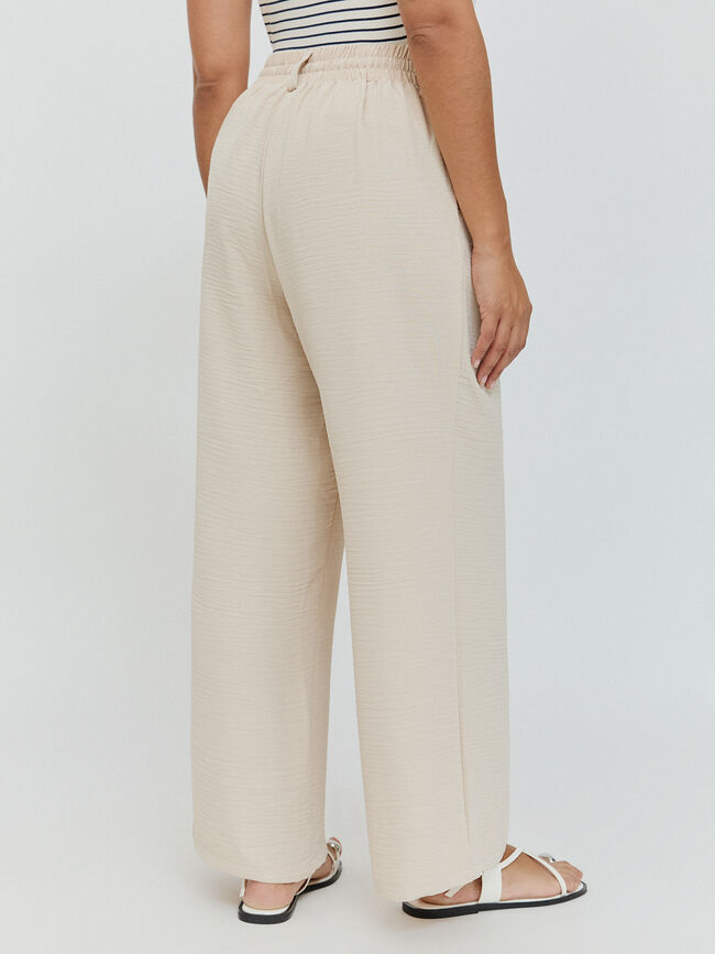 PANTALON ANCHO FLUIDO Crudo