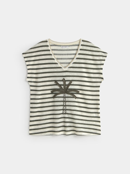 CAMISETA POSICIONAL PALMERA Rayas 1 image number null
