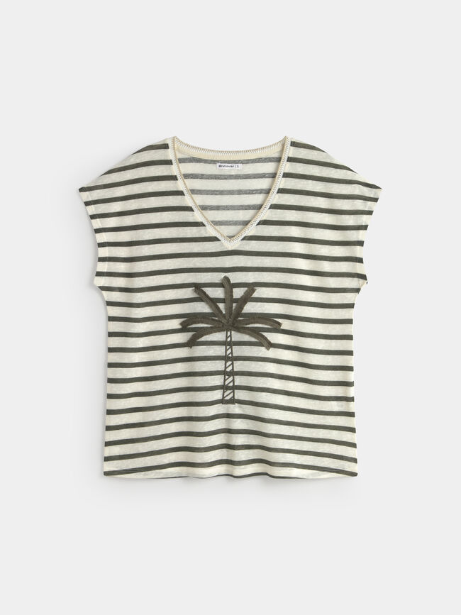 CAMISETA POSICIONAL PALMERA Rayas 1
