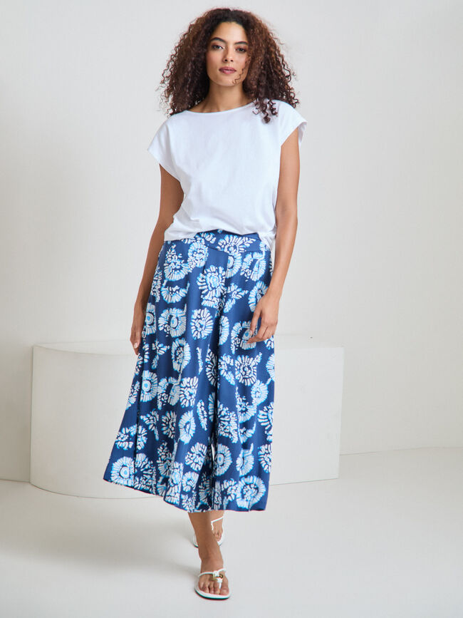 FALDA PANTAL&Oacute;N Azul Marino