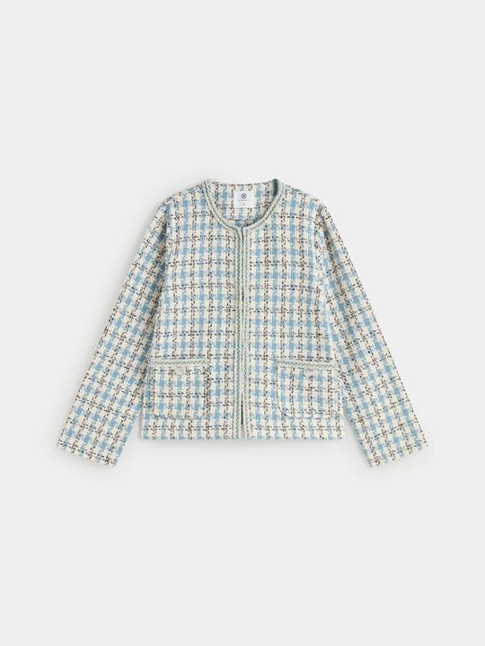 chaqueta tweed Azulon image number null