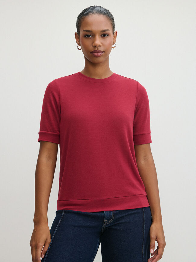 CAMISETA LANOSA Rosa