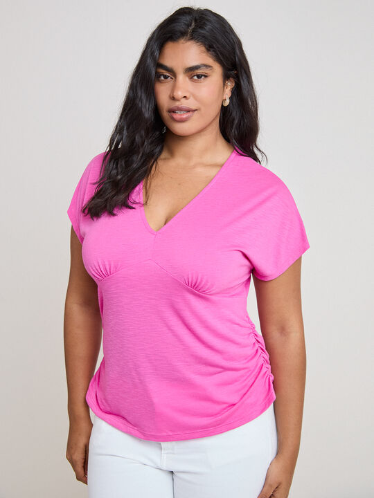 CAMISETA FLAME ESCOTE PICO ABIERTO Bugambila image number null