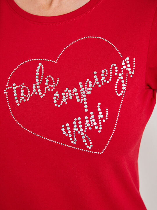 CAMISETA 40 ANIVERSARIO Rojo image number null