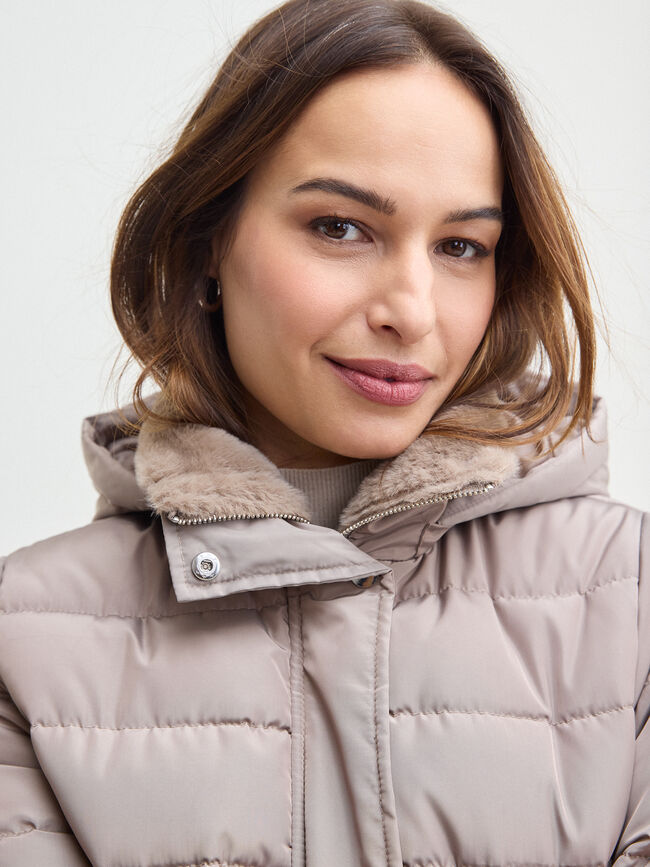 CHAQUETA ACOLCHADA Vison