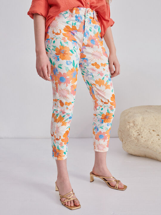 VAQUERO CAPRI ESTAMPADO Blanco Optico image number null