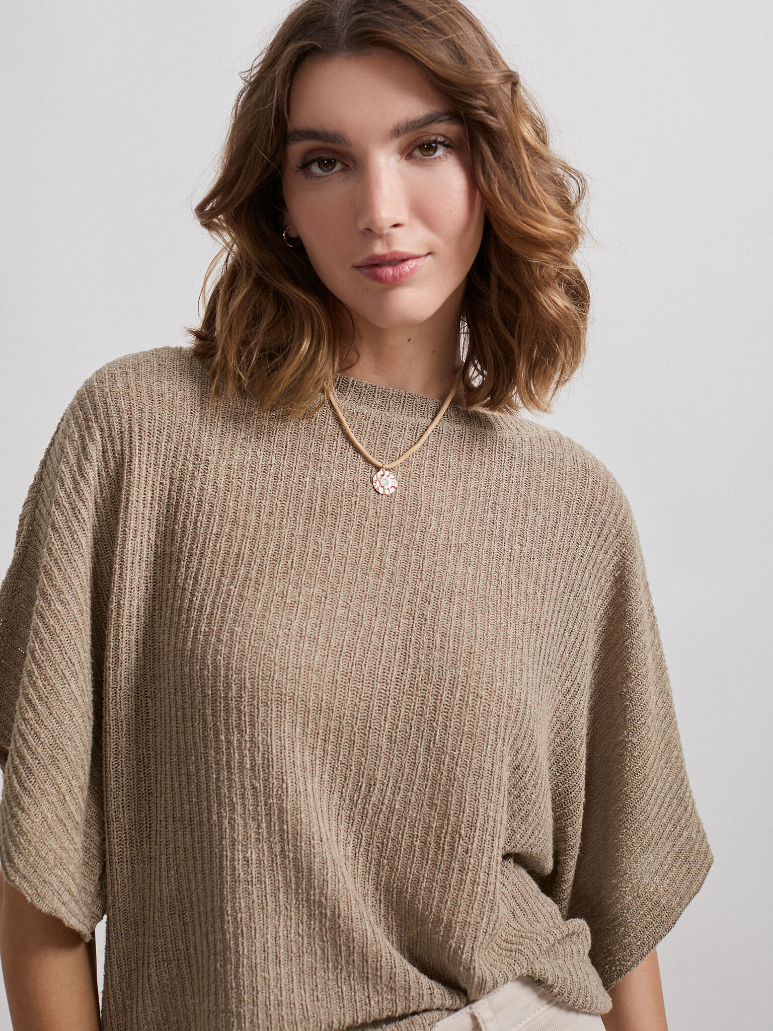 CAMISETA PUNTO OVERSIZE ENCUENTROMODA ENCUENTRO