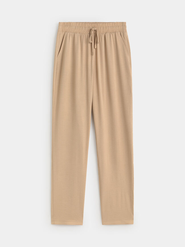 PANTAL&Oacute;N JOGGER Camel