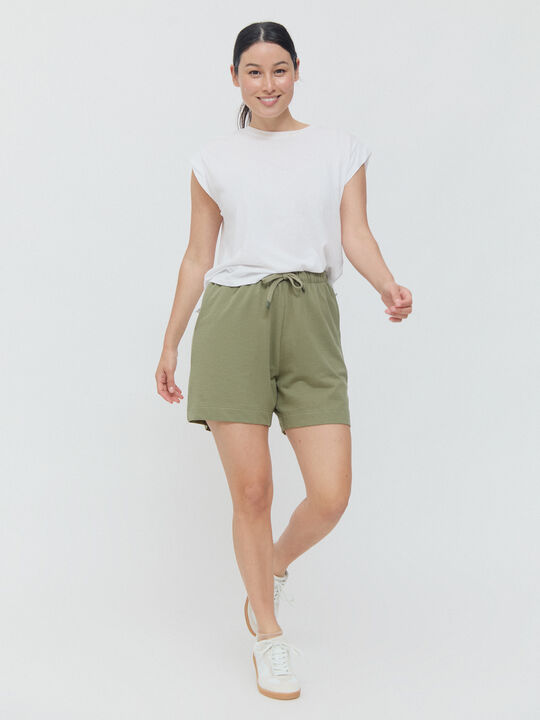 SHORT FELPA Kaki image number null