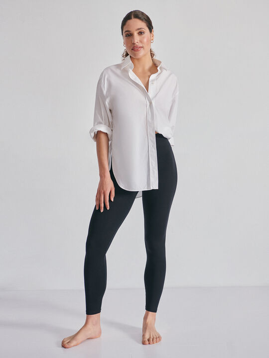 LEGGING BÁSICO LARGO Negro image number null