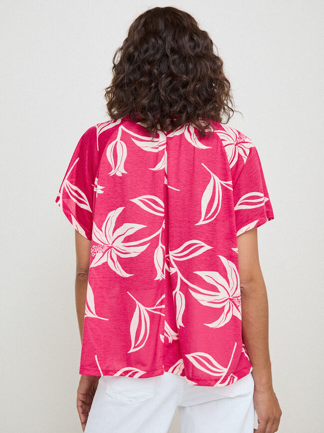 BLUSA MANGA CORTA Estampado 2