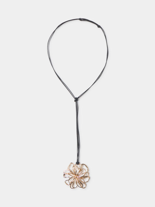 COLLAR FLOR GRANDE Oro image number null