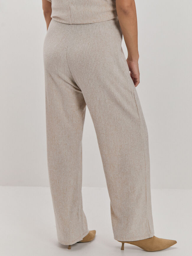 PANTALÓN LANOSO PIEDRA OSCURO