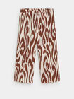 PANTALON TEXTURA CULOTTE Estampado 1