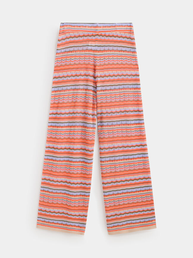 PANTALÓN PUNTO MULTICOLOR Estampado 1
