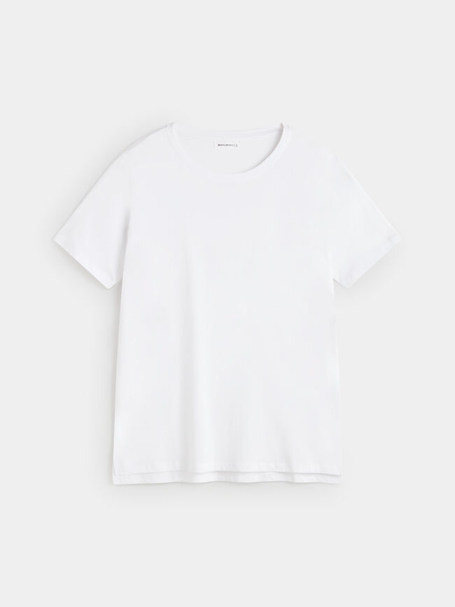 CAMISETA BÁSICA 100% ALGODÓN Blanco Optico