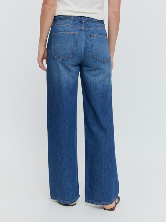 VAQUERO ANCHO CINTURON Dark blue image number null