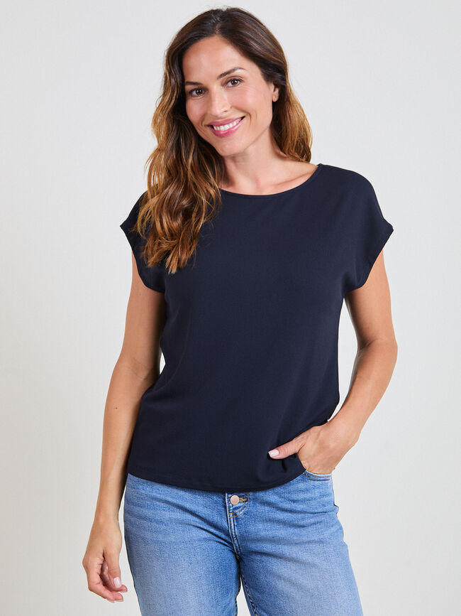 CAMISETA MANGA CORTA Azul Marino