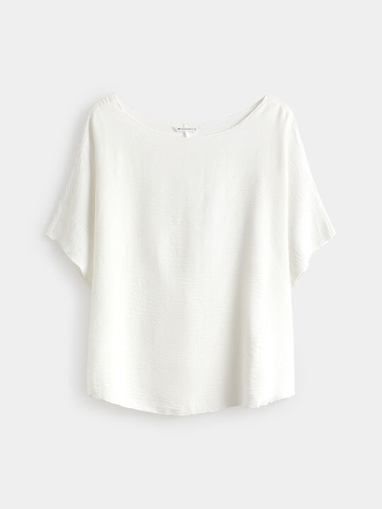 BLUSA NUDO Blanco Optico image number null