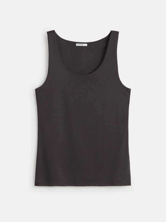 CAMISETA TIRANTE ANCHO Negro