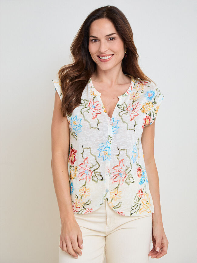 CAMISETA BOTONES Estampado 1