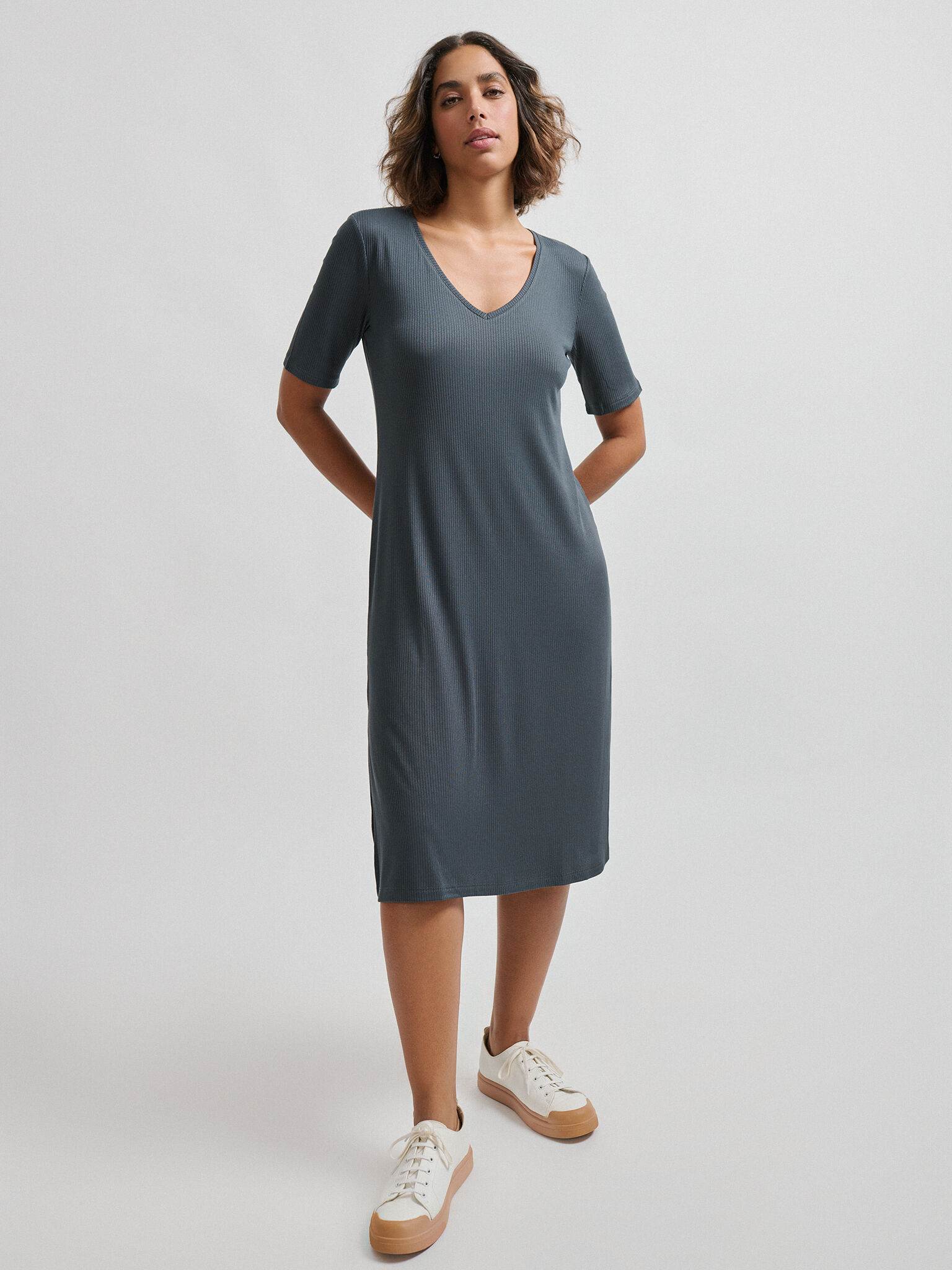 VESTIDO MIDI CANALE ENCUENTROMODA ENCUENTRO
