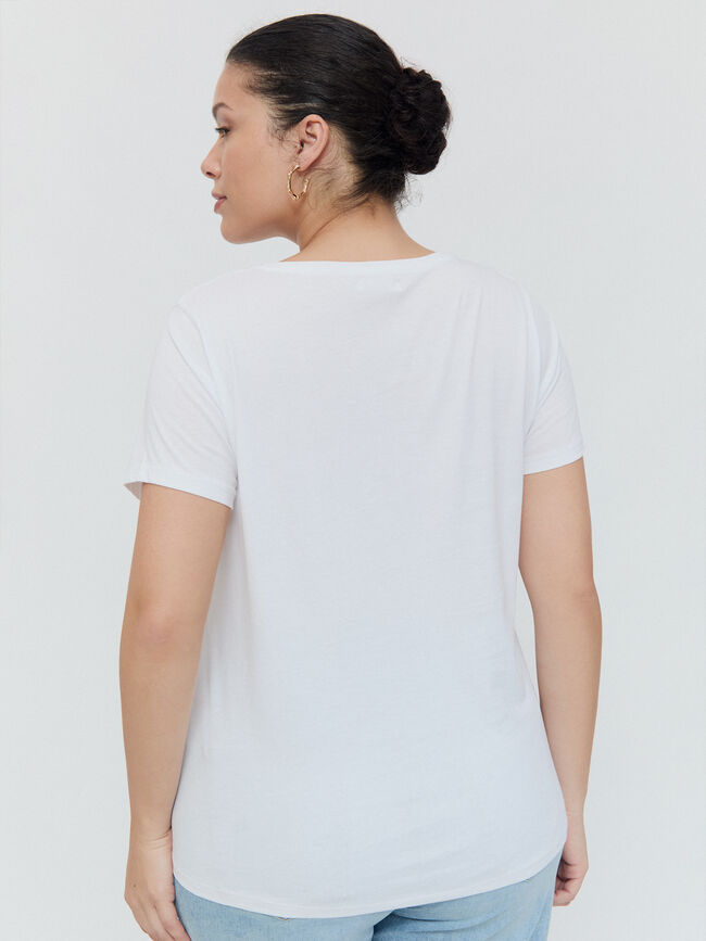 CAMISETA POSICIONAL MAR Blanco Optico