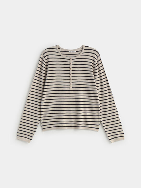 JERSEY CUELLO PANADERO Crudo image number null