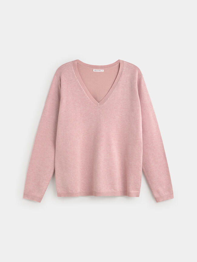 JERSEY CUELLO PICO Rosa