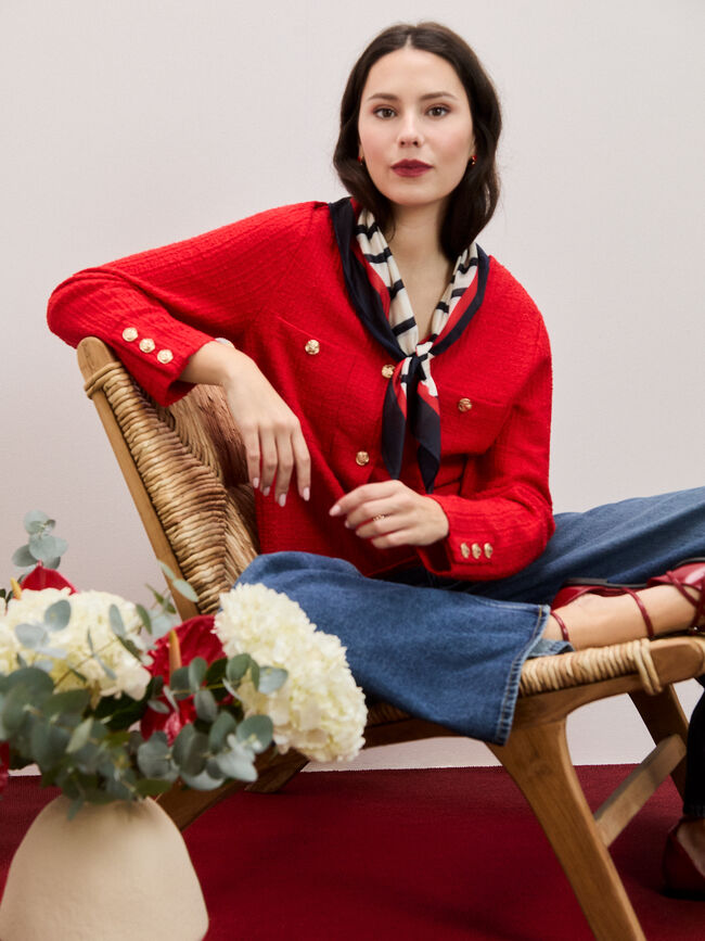 PA&Ntilde;UELO ESTAMPADO RAYAS Azul Marino