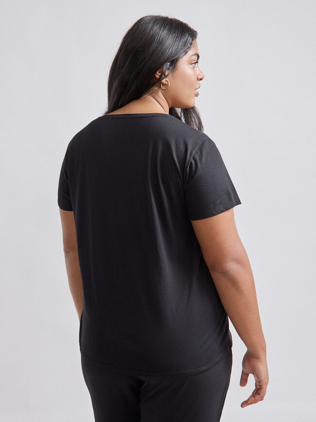 CAMISETA POSICIONAL SERPIENTE Negro