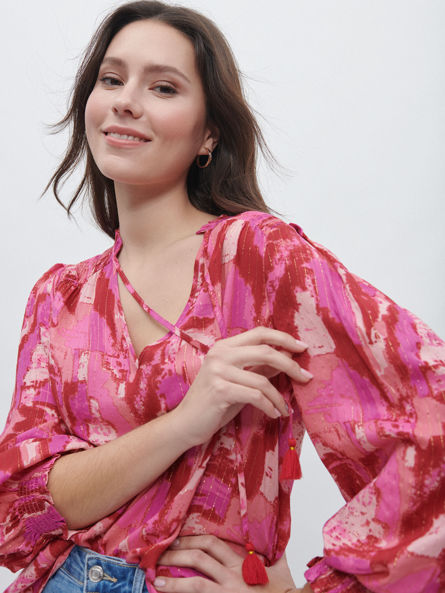 Blusa en deals hilo