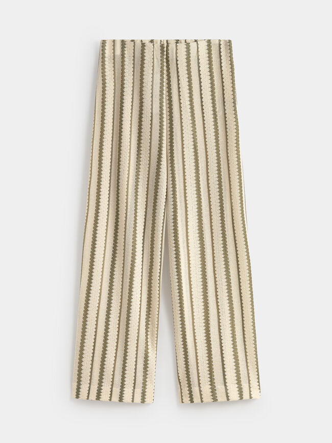 PANTAL&Oacute;N P.CORTADO BICOLOR Kaki