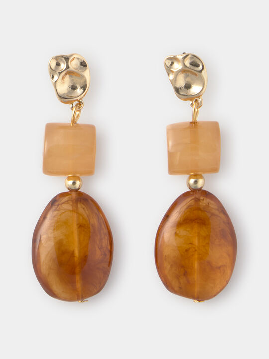 PENDIENTES LARGOS BOLAS Multicolor image number null