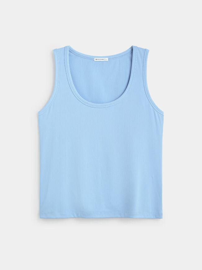 TOP NADADORA CANAL&Eacute; Azul Bebe