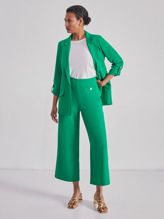 PANTALÓN CULOTTE Verde image number null