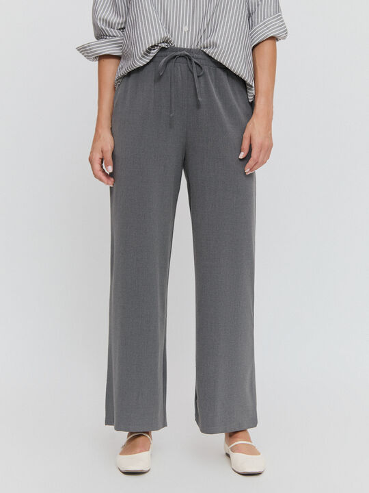 PANTALÓN PALAZZO Gris vigore Osc image number null