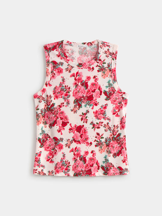 TOP ESTAMPADO Blanco Optico image number null